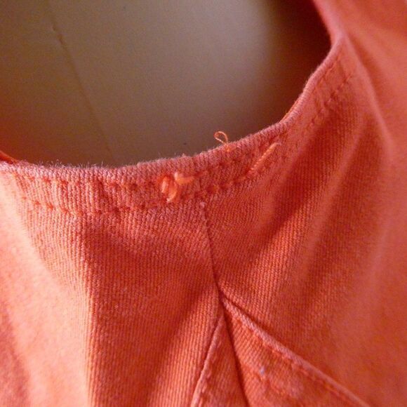 Julia Jordan Sleeveless Stud Mini Dress Orange Tangerine - Picture 11 of 14